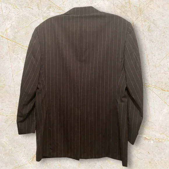 Men’s Vintage Burberry Wool Sport Coat - Picture 4 of 4